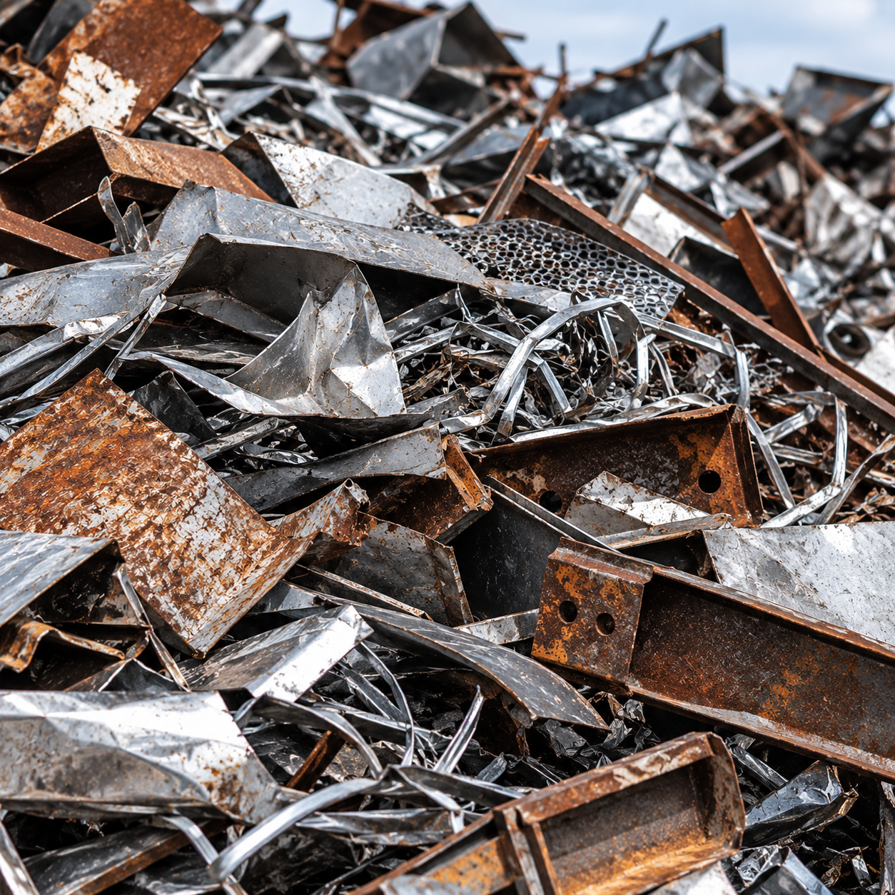 Mixed scrap metal